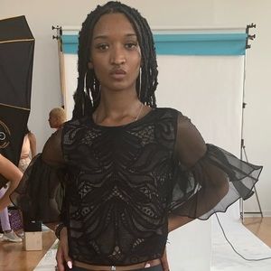 NWOT Alexis crop top